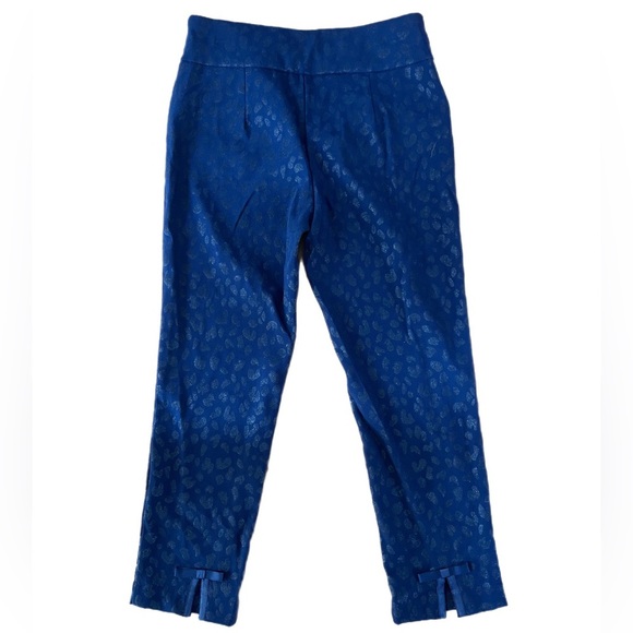 🔥🔥Crown & Ivy Pants Womens 10p Blue Ankle Stretch No Pockets - Picture 1 of 5